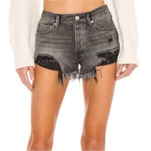 Free People Loving Good Vibrations Cut Off Shorts